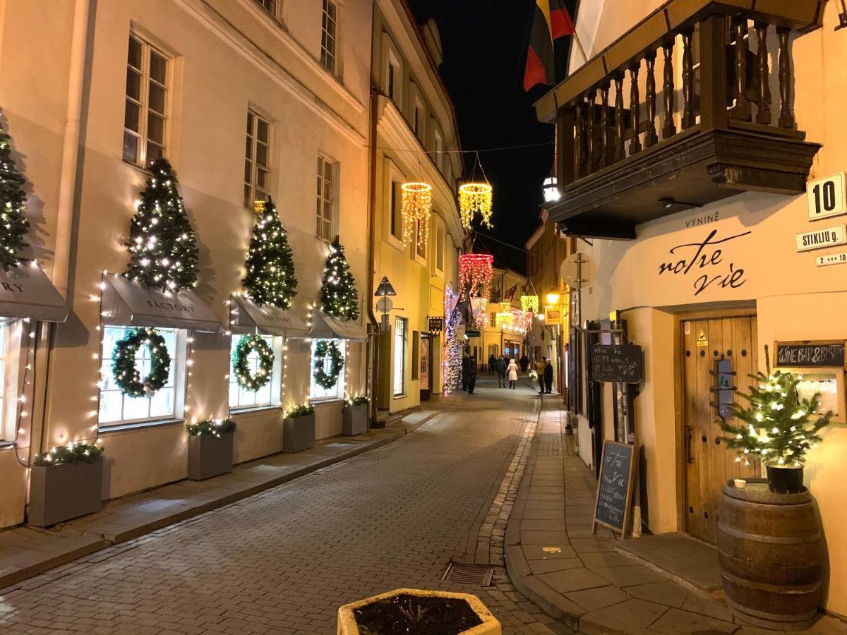 Very Vilnius Stikliu Street Exterior foto